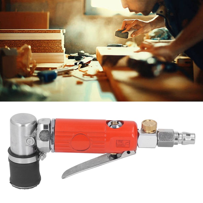 Air Angle Grinder 1/4 Inlet 8500RPM Alloy Steel Pneumatic Sander