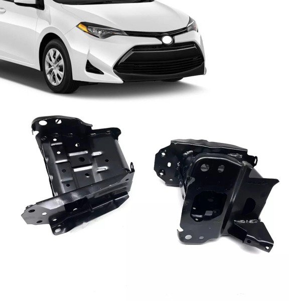 JX Front Pair Bumper Brackets 5701302100 5701412070 For Toyota Corolla