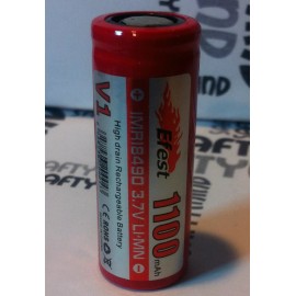 Efest Brand New IMR 18490 1100mAh 3.7V Rechargeable LiMn High Drain Battery-Flat