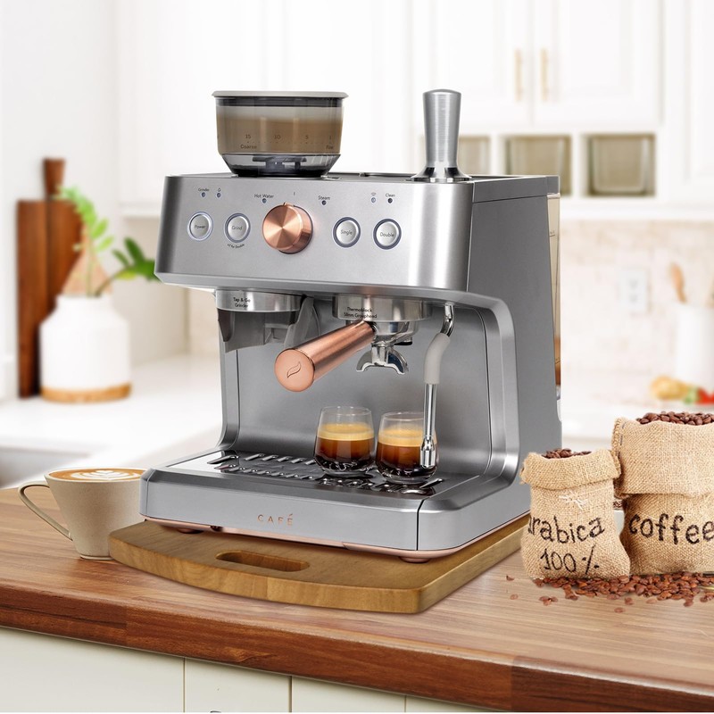 Sliding Tray for Coffee Maker - Solid Wooden Appliance Slider