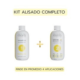 Keratina Brasileña Clásica Alisado Profesional | Alaciado Permanente | Liso Total | Tratamiento para el Cabello | Kit 2x250 ml