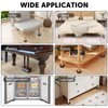 Rubber Furniture Pads Non Slips Furniture Casters Cup Chair Leg