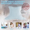 Hysterectomy Pillow with Pocket, Hysterectomy Recovery Abdominal Pillow, Post Surgery
