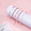 RUIQUAN Inspired Bracelets Friendship Bracelets Gifts For Girls Boys Women