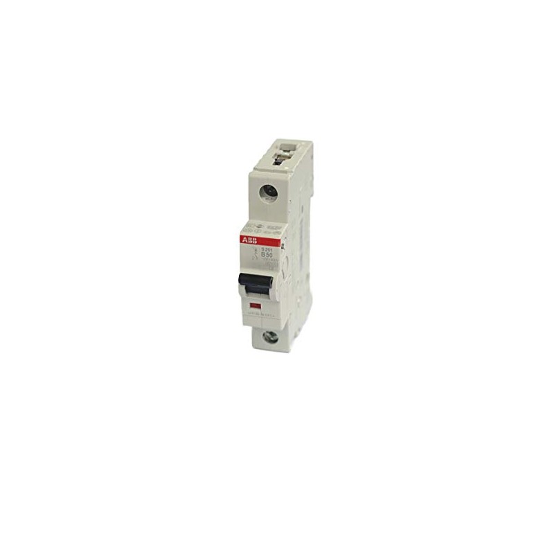 ABB S200 MCB Circuit Breaker Type B, 1-Pin 50A 230V,