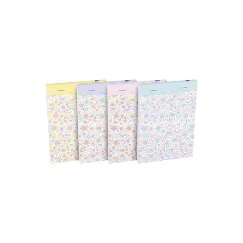 Oxford 400094827 A6 Flowers Staple for Cards, 80 Sheets, 10.5