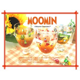 Moomin (Moomin Characters) Juice Glass Simple Little The Hattifatteners mm – G014