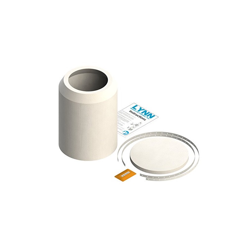 Universal Combustion Chamber, Lynn Time Saver #9, 2300F Ceramic Fiber,
