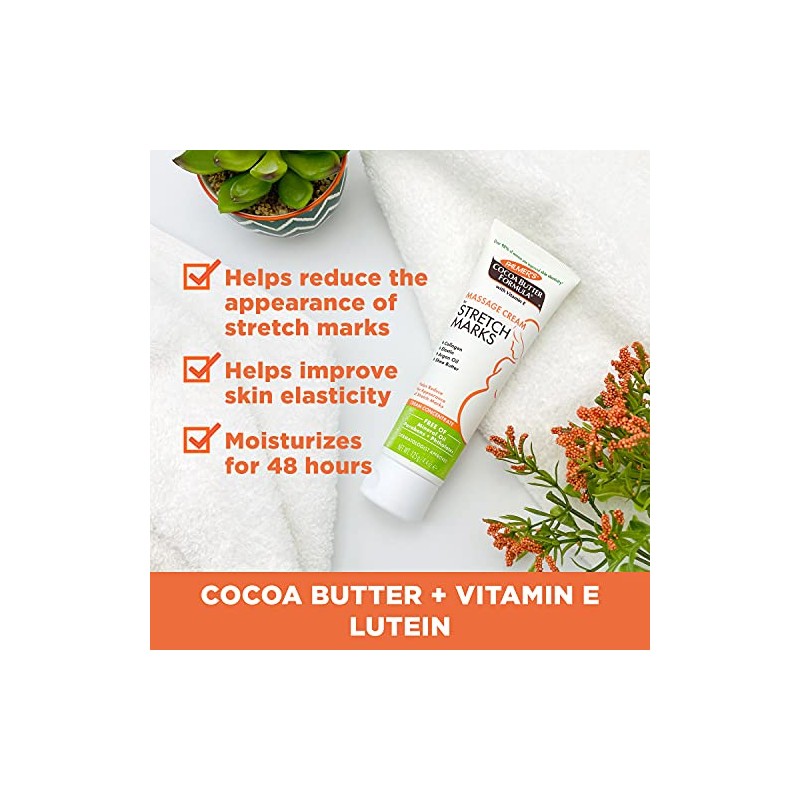 Palmer's Cocoa Butter Formula Massage Cream for Stretch Marks, 4.4