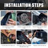 sportuli Black Mirror Cap Cover Trim Replace for 2019-2025 Chevy
