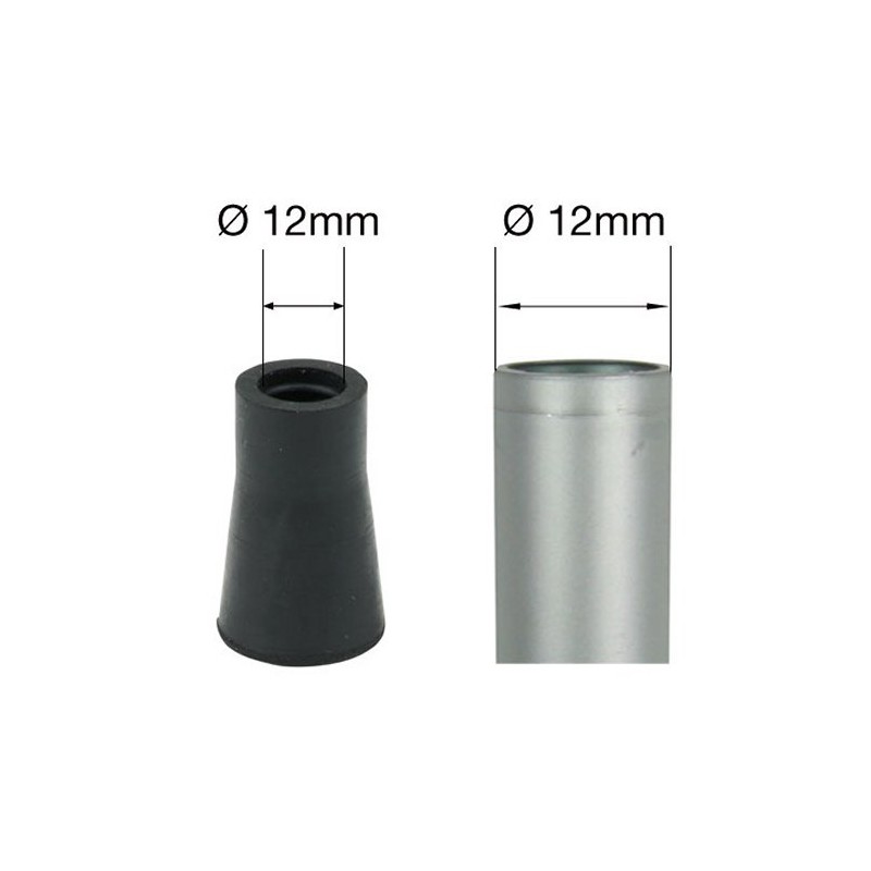 Lifeswonderful - 2pcs: Rubber Ferrules Tips Ends for Leki Style