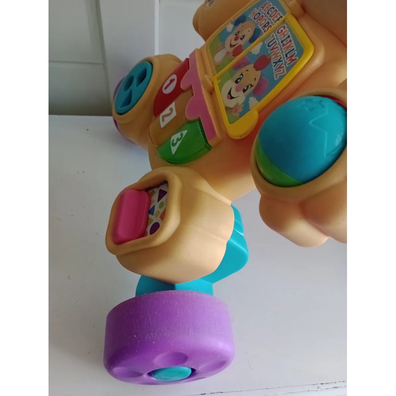Fisher-price Andadera Caminadora Para Bebé Perrito Rosa (Usado)