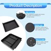 EDBETOS 2PCS/Set Center Console Organizer Compatible with 2022 2023 2024