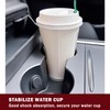 2025 Upgrade Car Cup Holder Insert,Anti-Slip Silicone Cupholder Insert for
