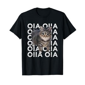Oia Cat Meme I Wake Up Engage in Tomfoolery Oiia Cat Spinnin T-Shirt
