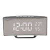 LED Digital Clock 3 Level Brightness Snooze USB Battery Powered