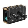 Mini Stereo 4 Channel Line Mixer Low Noise Professional 4