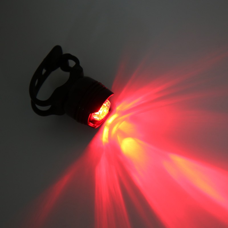 USB Rechargeable Bike Lamp Bicycle Front Light Night Riding Headlight