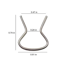 KGCGJVB 40PCS Door Handle Clip Set Universal Car Window Crank Clips Retaining Clips for Truck and Automotive Use Tension Cranks Removal Tool and Replacement Parts for Most Vehicle Handle Systems