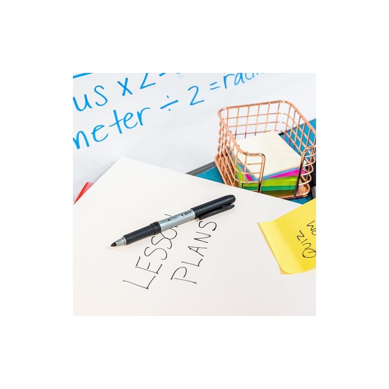 BIC Intensity Permanent Markers Fine Point - Green, 12 Pack