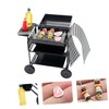 JOINPAYA 1 Set Mini Grill Dollhouse Grill Stand Grill Model
