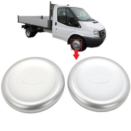 BIAREN 2x Front Wheel Centre Hub Caps Trims For Ford Transit Mk6 Mk7 Mk8 Rear Twin Wheel Vehicles 2000 Onwards YC151130DD 1573029