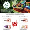 Amphol Wooden Jigsaw Puzzles for Adults, Gnome 200 Pieces Wooden