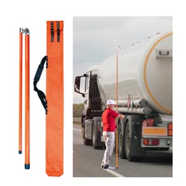 Umisu Load Height Measuring Stick, 20ft Fiberglass Truck Height Stick with Carrying Bag and Adjustable Non-Conductive Pole, Height Stick for Trucks, Car Haulers