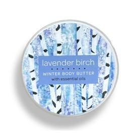 Greenwich Bay Trading Company Lavender Birch Body Butter – Moisturizing Shea Butter & Cocoa Butter Blend, 8 oz Jar