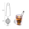 Tea Infuser 2 Pack,Premium Stainless Steel Tea Strainer with Handle,Snap