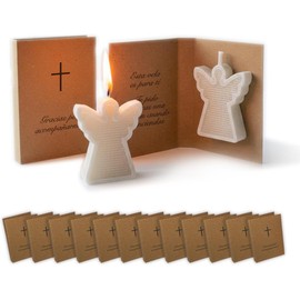12 Mini Recuerdos Velas Aromáticas Bautizo Boda Primera Comunion Novenario Confirmación Baby Shower Luctuoso