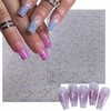 8 Sheets French Line Nail Art Stickers 3D Self-Adhesive Exquisite
