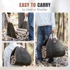 INNO STAGE Firewood Carrier - Waxed Canvas Wood Carrier for