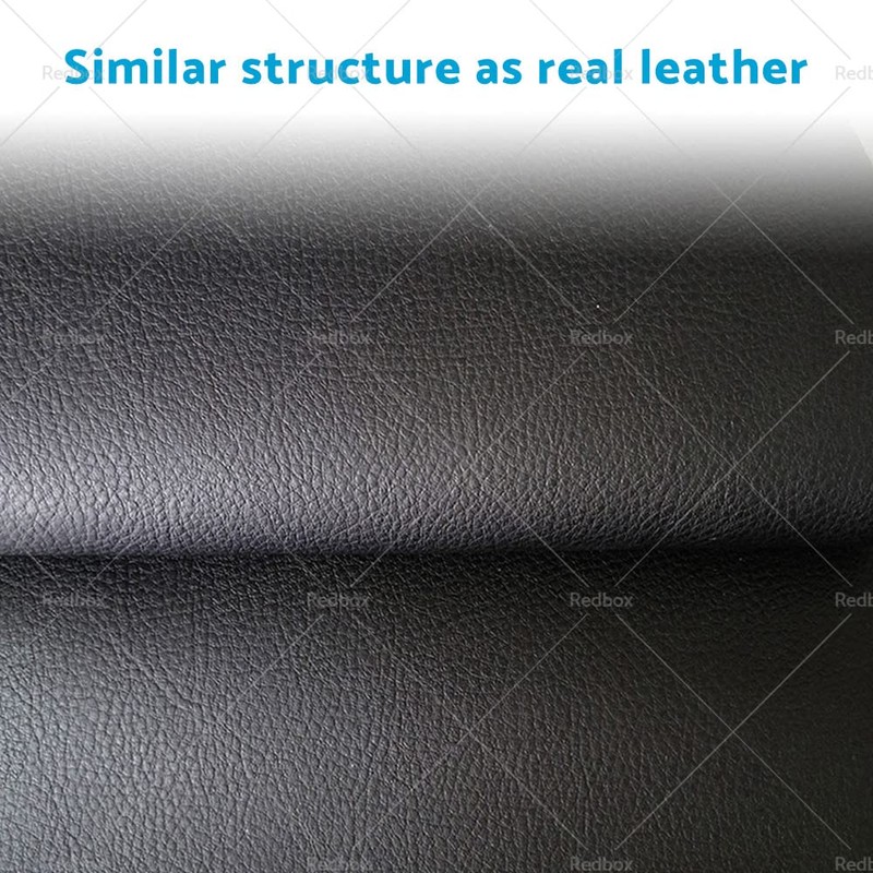 MAX COOL 4Pcs Black Leather Left and Right Door Panels