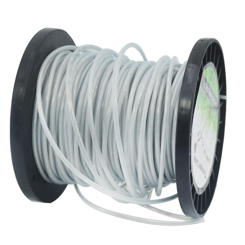 BGTOOL .120" Round Trimmer Line Universal Steel Wire Grass Trimmer