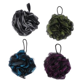 minkissy Pcs Bath Sponge Bath Back Scrubbing Tools Soft Material Loofah Shower Mesh Scrubber for Men and Women