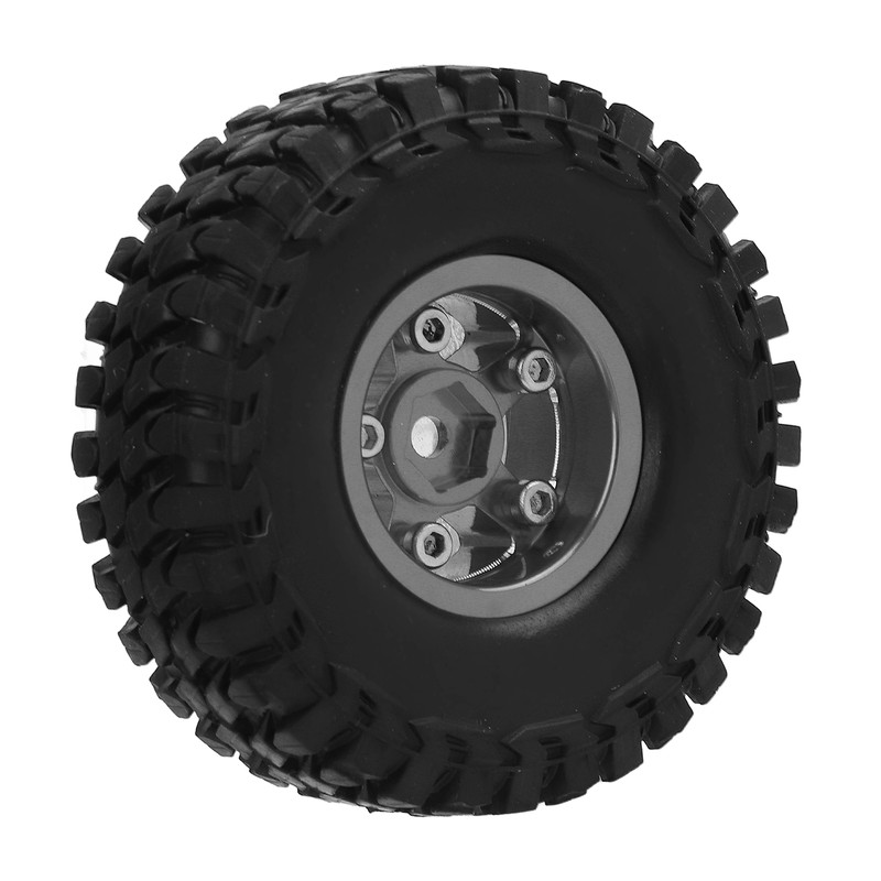 RC Car Rubber Tires Metal Tyre Wheel Full Series Universal