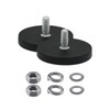 Mikankawa Magnetic Suction Cup M4/M6 Screws, For Fixing Equipment, Neodymium