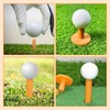 Yowodana Golf Tees Rubber Practice Set of 9 35mm-83mm Permanent
