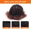 MKJVEN Small Afro Wigs for Kids 4-10,70S Afro Wig Small