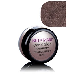 Bella Mari Natural Mineral Eyeshadow, Raspberry Chardonnay (Pearl); 0.1oz