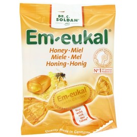 Dr. Soldan Em-eukal Cough Drops Bag, Honey, 2.65 Ounce