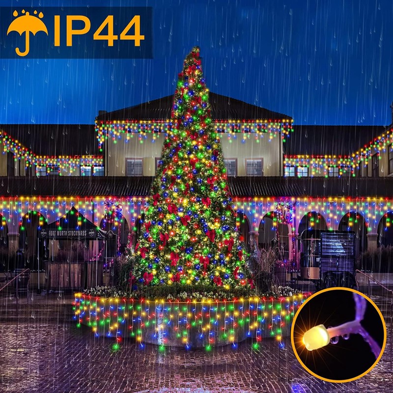 DOSYU Iluminación del hogar 10M Luz de Navideñas,200LED Cadena de