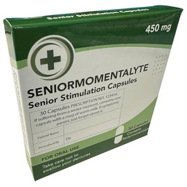 Diabolical DP1377 Seniormomentalyte (Mints Included) - Old People Joke Gifts for Older Women, Birthday Gifts for Elderly Man, Funny Retirement Gifts for Men, Old Age Joke Gifts