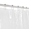 Utopia Alley 3G Clear PEVA Shower Liner - Clear PEVA