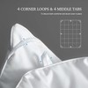 Hotel Grand Luxury White Goose Feather Down Fiber Comforter Full