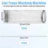 Afcabakila 72 Pieces Washing Machine Lint Trap – Stainless Steel