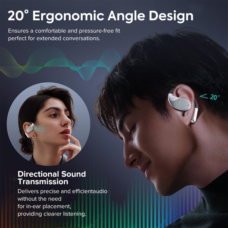 Mpow 2025 Bluetooth AI Translator Earbuds 144+ Language Real-Time Translate