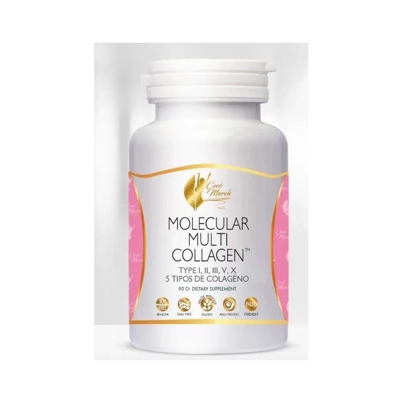 Multi Colageno Molecular Dr Coco March Pastillas 5 Colagenos