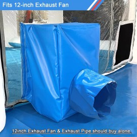Bonooth Exhaust Ventilation Device for Inflatable Spray Paint Booth